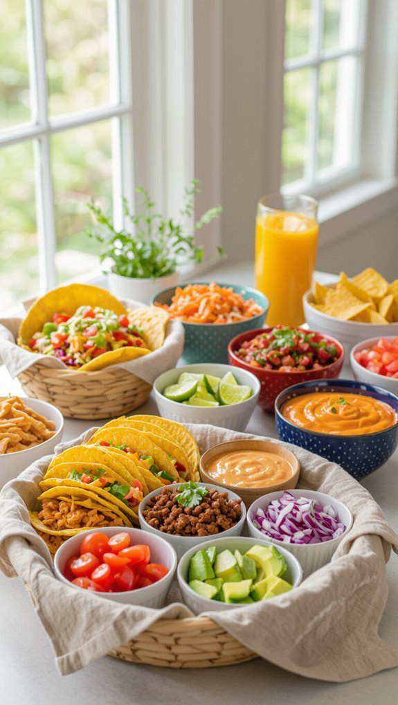 interactive birthday brunch stations