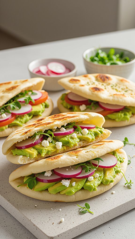 naan sandwich for breakfast