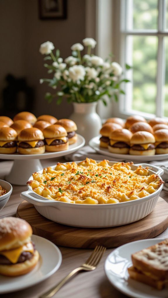 nostalgic comfort food buffet