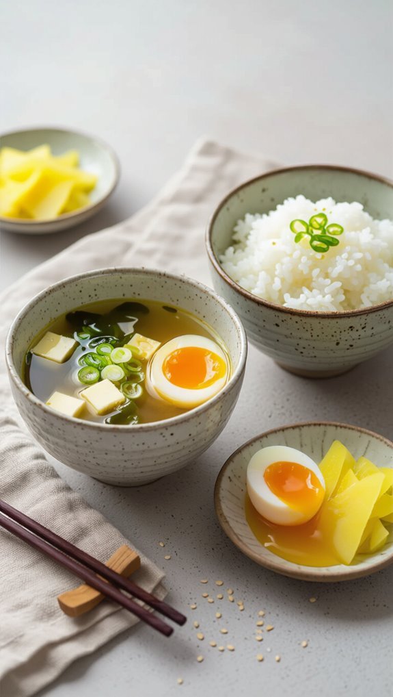 nourishing miso soup breakfast