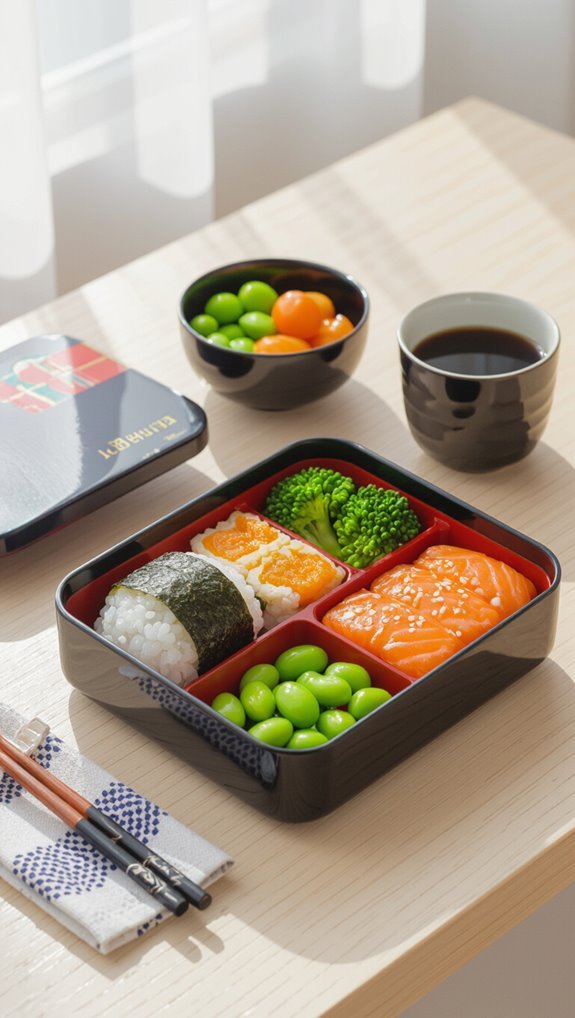 nutritious office breakfast bento