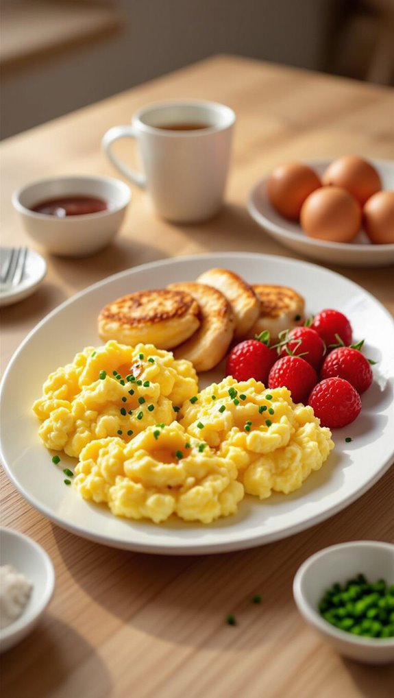 protein rich low carb breakfasts