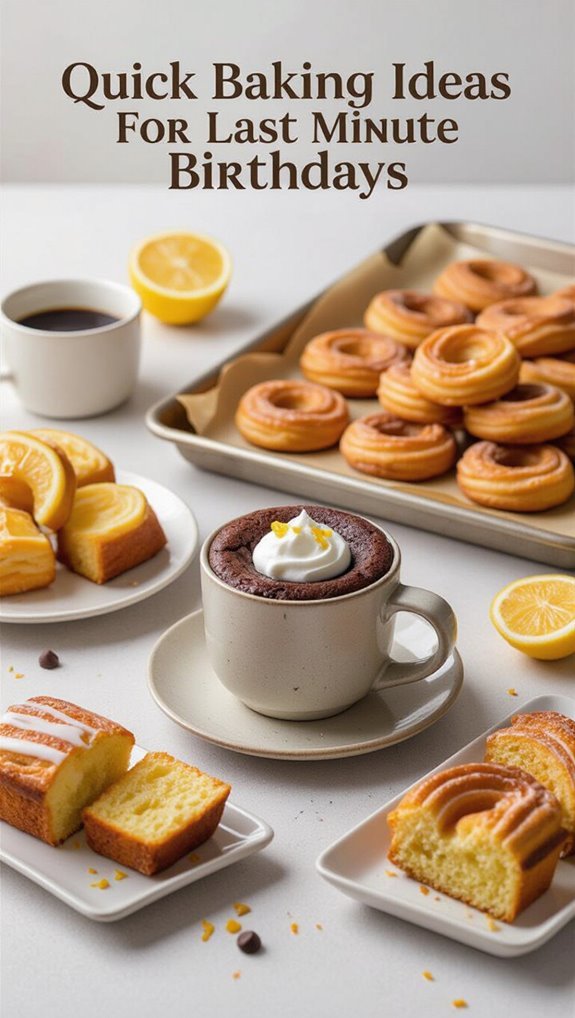 quick birthday baking ideas