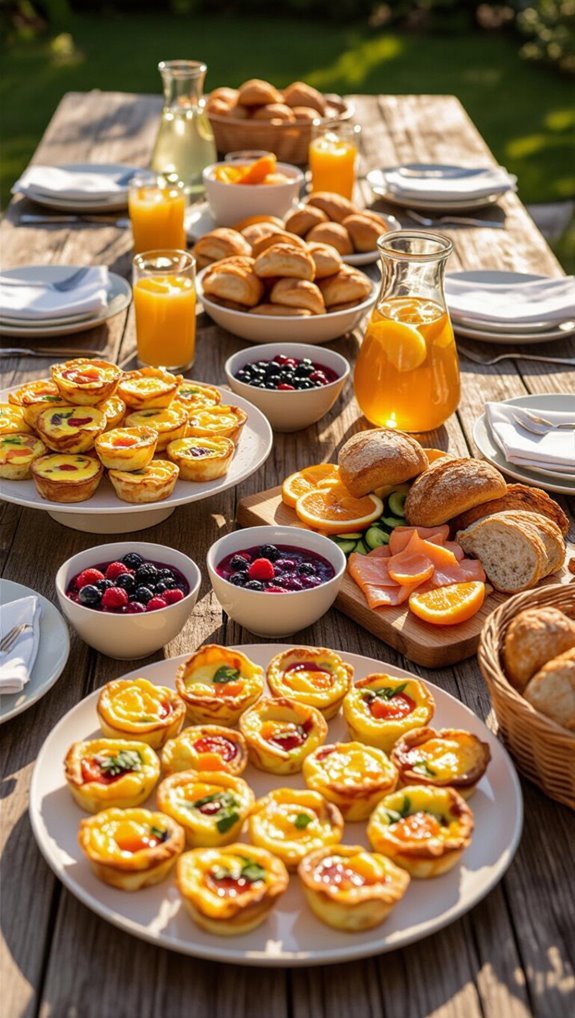refreshing late summer breakfast