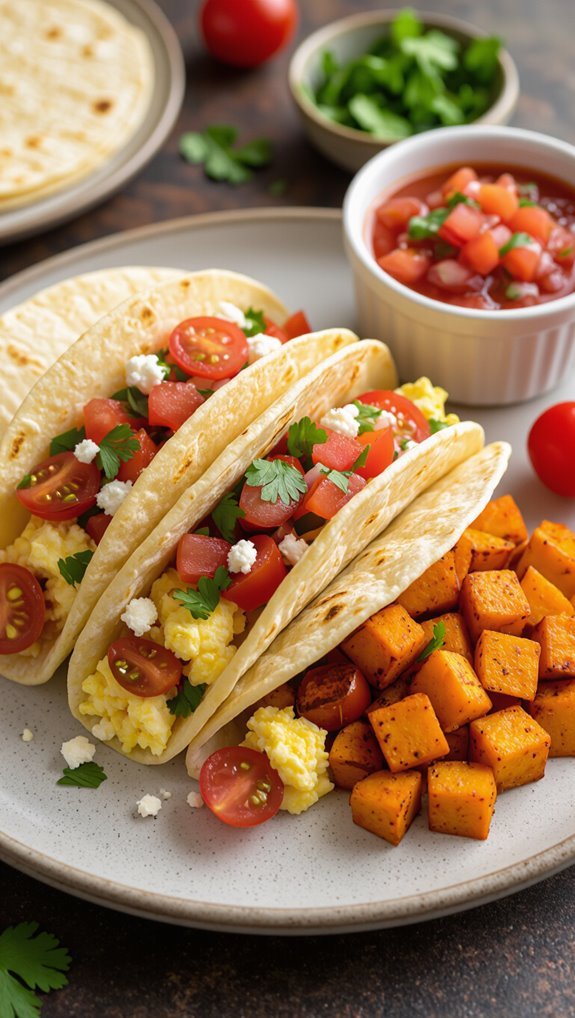savory breakfast tacos recipe