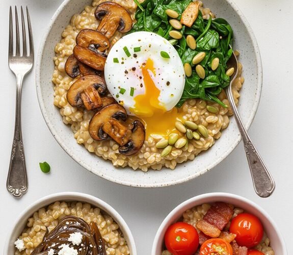 savory oatmeal breakfast recipe