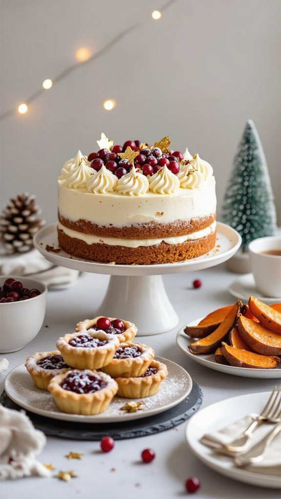 seasonal festive birthday dishes