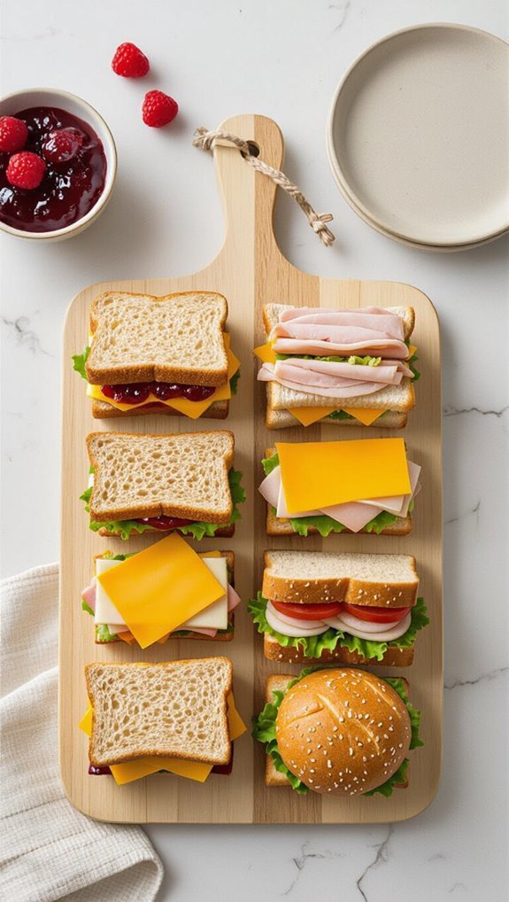 creative kid friendly sandwiches