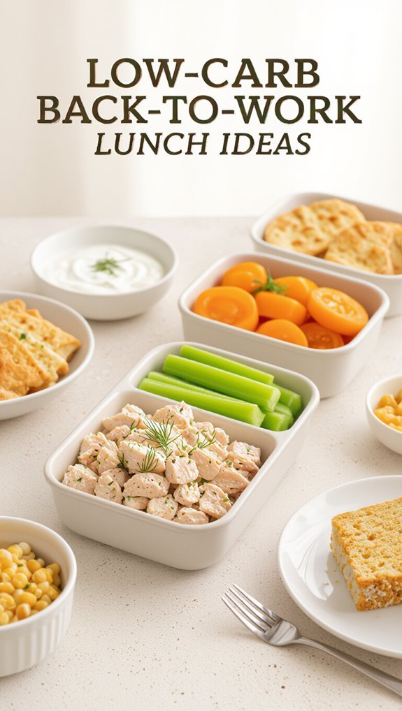 low carb chicken salad wraps