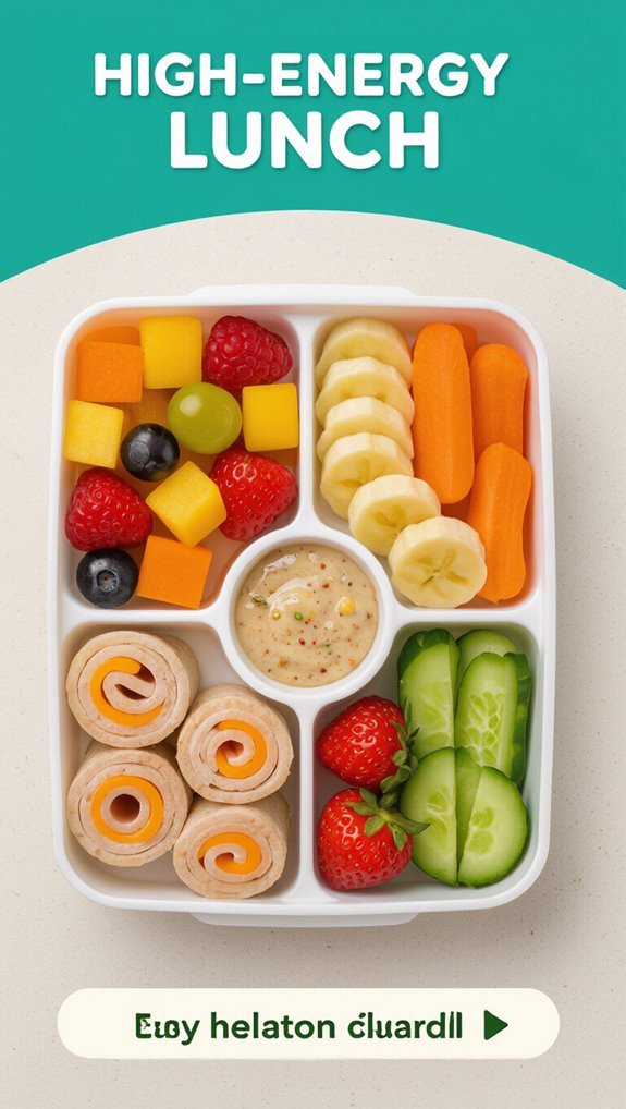nutritious turkey cheese wrap